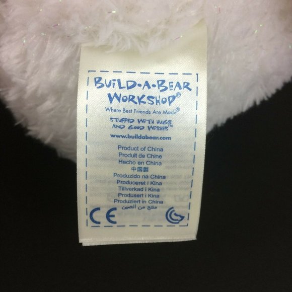 Build A Bear Disney Frozen Princess Elsa Plush 17" White Sparkle Stuffed Animal - Picture 11 of 12